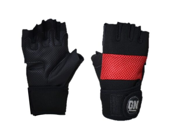 Guantes con muñequera GM-RJ01